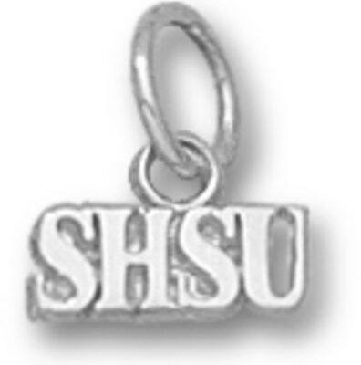 Sam Houston State Bearkats "SHSU" 1/8" Charm - Sterling Silver Jewelry