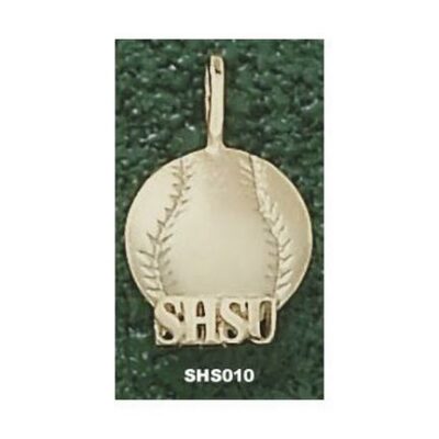 Sam Houston State Bearkats "SHSU Baseball" Pendant - 10KT Gold Jewelry