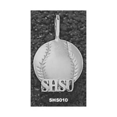 Sam Houston State Bearkats "SHSU Baseball" Pendant - Sterling Silver Jewelry