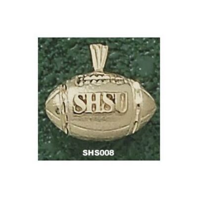 Sam Houston State Bearkats "SHSU Football" Pendant - 10KT Gold Jewelry