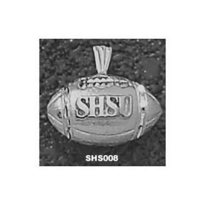 Sam Houston State Bearkats "SHSU Football" Pendant - Sterling Silver Jewelry