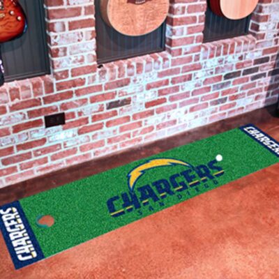 San Diego Chargers 18" x 72" Putting Green Runner