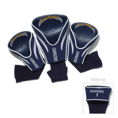 San Diego Chargers Contour Fit Golf Headcover (3-Pack)