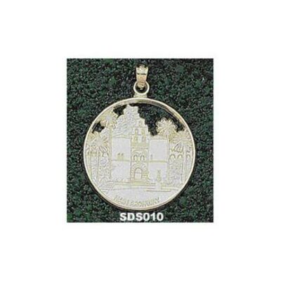 San Diego State Aztecs Hardy "Main Archway" Pendant - 10KT Gold Jewelry