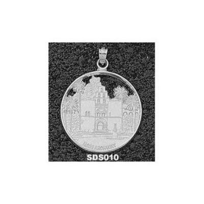 San Diego State Aztecs Hardy "Main Archway" Pendant - Sterling Silver Jewelry