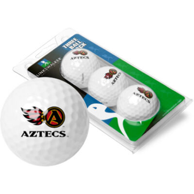 San Diego State Aztecs Top Flite XL Golf Balls 3 Ball Sleeve (Set of 3)