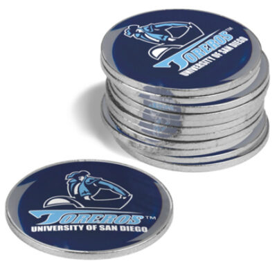 San Diego Toreros Golf Ball Marker (12 Pack)