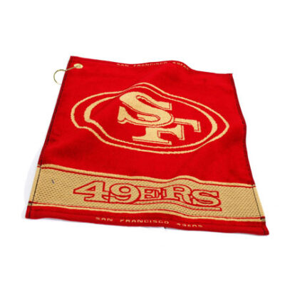 San Francisco 49ers 16" x 19" Woven Golf Towel