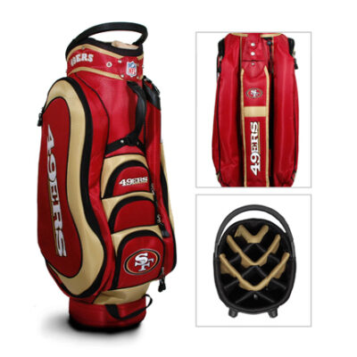 San Francisco 49ers Medalist Cart Golf Bag