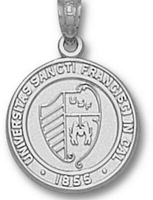 San Francisco Dons "Seal" Pendant - Sterling Silver Jewelry