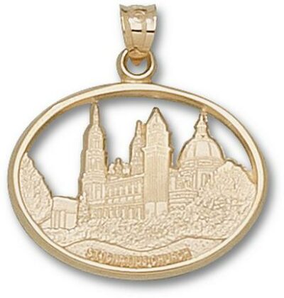 San Francisco Dons "St. Ingatius" Pendant - 10KT Gold Jewelry