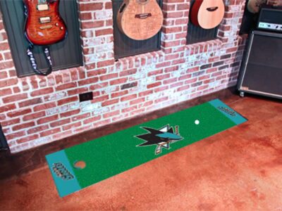 San Jose Sharks 18" x 72" Golf Putting Green Mat