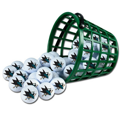 San Jose Sharks Golf Ball Bucket (36 Balls)