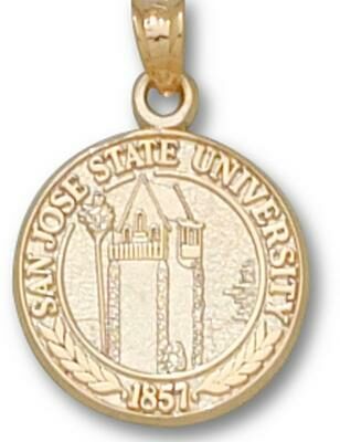 San Jose State Spartans "Seal" Pendant - 10KT Gold Jewelry