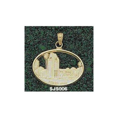 San Jose State Spartans "Tower Hall" Pendant - 10KT Gold Jewelry