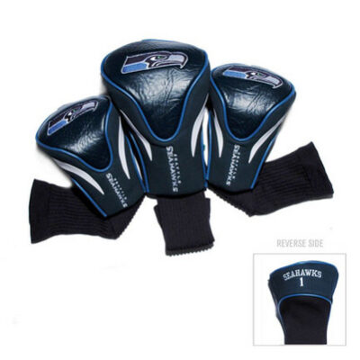 Seattle Seahawks Contour Fit Golf Headcover (3-Pack)