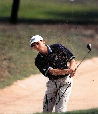 Sergio Garcia Autographed Golf 8" x 10" Photograph (Unframed)