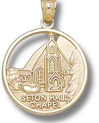 Seton Hall Pirates "Chapel" Pendant - 10KT Gold Jewelry