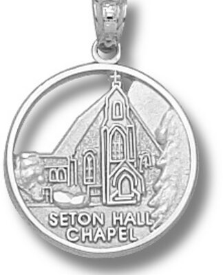 Seton Hall Pirates "Chapel" Pendant - Sterling Silver Jewelry