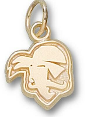 Seton Hall Pirates New "Pirate Logo" 3/8" Charm - 14KT Gold Jewelry