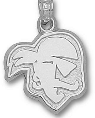 Seton Hall Pirates New "Pirate Logo" 5/8" Pendant - Sterling Silver Jewelry