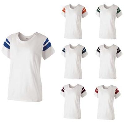 "Shout" Ladies' Cotton Tee Shirt from Holloway Sportswear