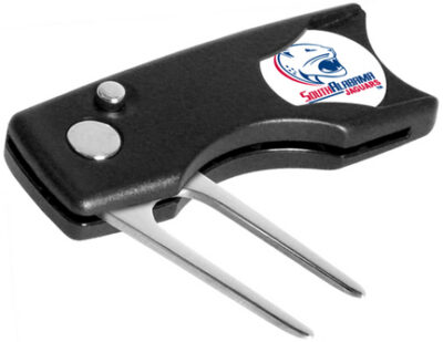 South Alabama Jaguars Spring Action Divot Tool with Golf Ball Marker (Set of 2)