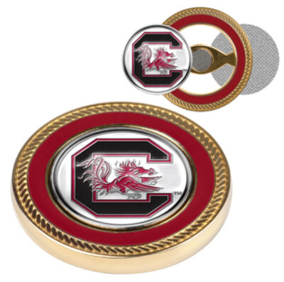 South Carolina Gamecocks Challenge Coin with Ball Markers (Set of 2)