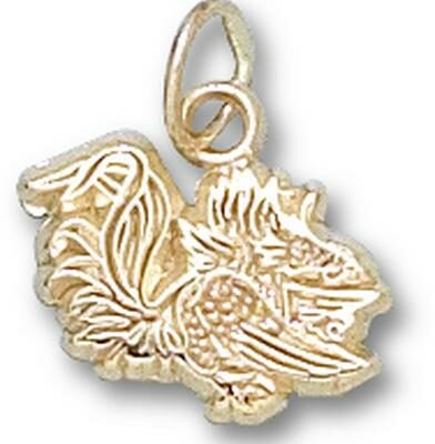 South Carolina Gamecocks "Gamecock" 3/8" Charm - 14KT Gold Jewelry