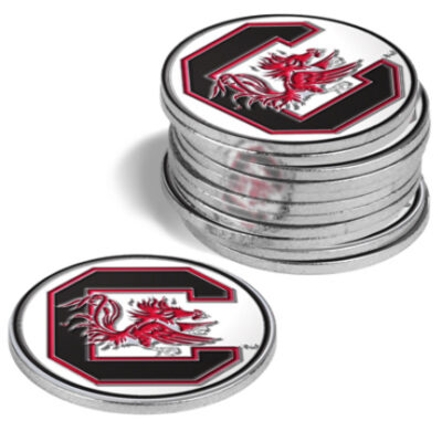 South Carolina Gamecocks Golf Ball Marker (12 Pack)