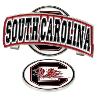 South Carolina Gamecocks Slider Clip with Golf Ball Marker (Set of 3)