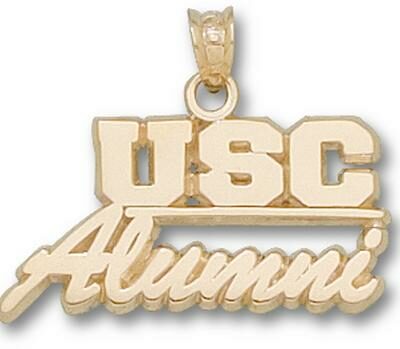 South Carolina Gamecocks "USC Alumni" Pendant - 14KT Gold Jewelry