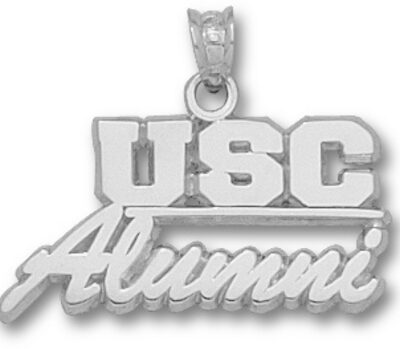 South Carolina Gamecocks "USC Alumni" Pendant - Sterling Silver Jewelry