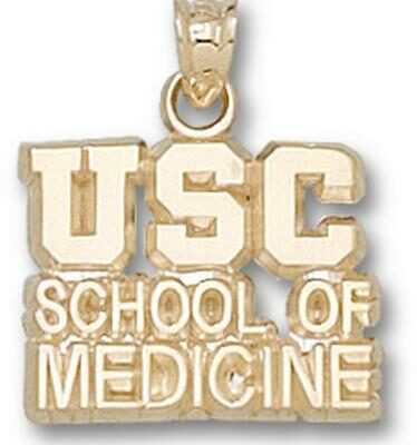 South Carolina Gamecocks "USC School of Medicine" Pendant - 10KT Gold Jewelry