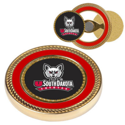 South Dakota Coyotes Challenge Coin with Ball Markers (Set of 2)