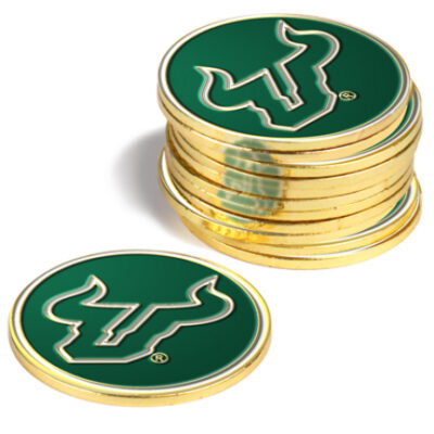 South Florida Bulls Golf Ball Marker (12 Pack)