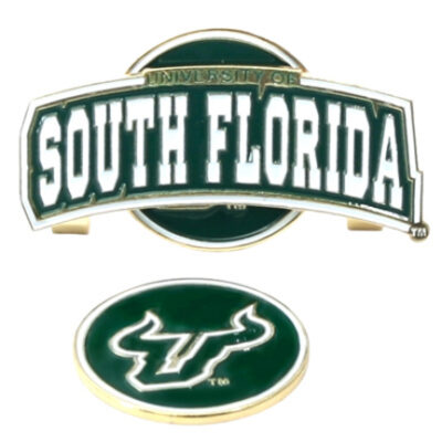 South Florida Bulls Slider Clip with Golf Ball Marker (Set of 3)