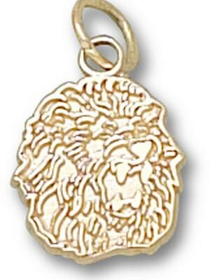 Southeastern Louisiana Lions "Lion Head" 3/8" Charm - 10KT Gold Jewelry