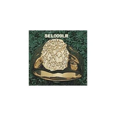 Southeastern Louisiana Lions "Lion Head" Ladies' Ring Size 7 - 10KT Gold Jewelry