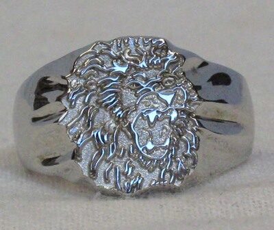 Southeastern Louisiana Lions "Lion Head" Men's Ring Size 10 1/2 - Sterling Silver Jewelry