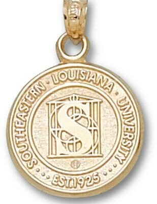 Southeastern Louisiana Lions "Seal" Pendant - 10KT Gold Jewelry