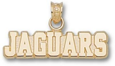 Southern A & M Jaguars "Jaguars" 1/4" Pendant - 10KT Gold Jewelry