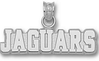 Southern A & M Jaguars "Jaguars" 1/4" Pendant - Sterling Silver Jewelry