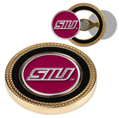 Southern Illinois Salukis Challenge Coin with Ball Markers (Set of 2)