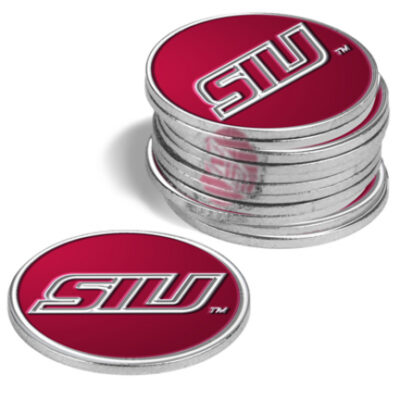 Southern Illinois Salukis Golf Ball Marker (12 Pack)