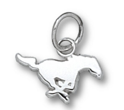 Southern Methodist (SMU) Mustangs "Mustang" 1/4" Charm - Sterling Silver Jewelry