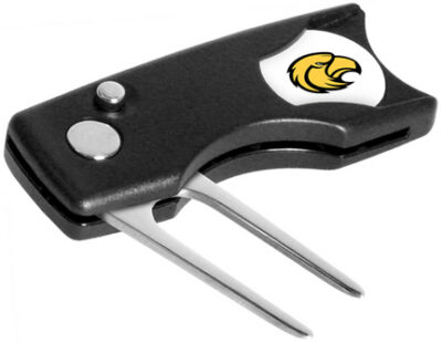 Southern Mississippi Golden Eagles Spring Action Divot Tool with Golf Ball Marker (Set of 2)