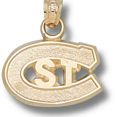 St. Cloud State Huskies "C with ST" Pendant - 10KT Gold Jewelry