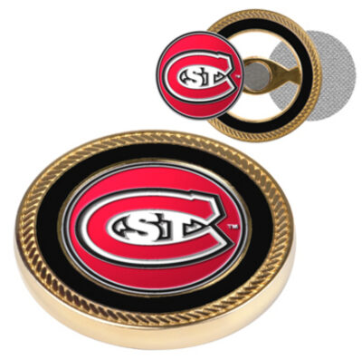 St. Cloud State Huskies Challenge Coin with Ball Markers (Set of 2)