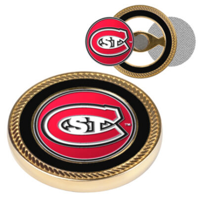 St. Cloud State Huskies Challenge Coin with Ball Markers (Set of 2)